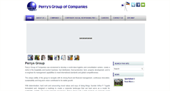 Desktop Screenshot of perrysgroup.com