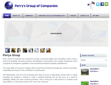 Tablet Screenshot of perrysgroup.com